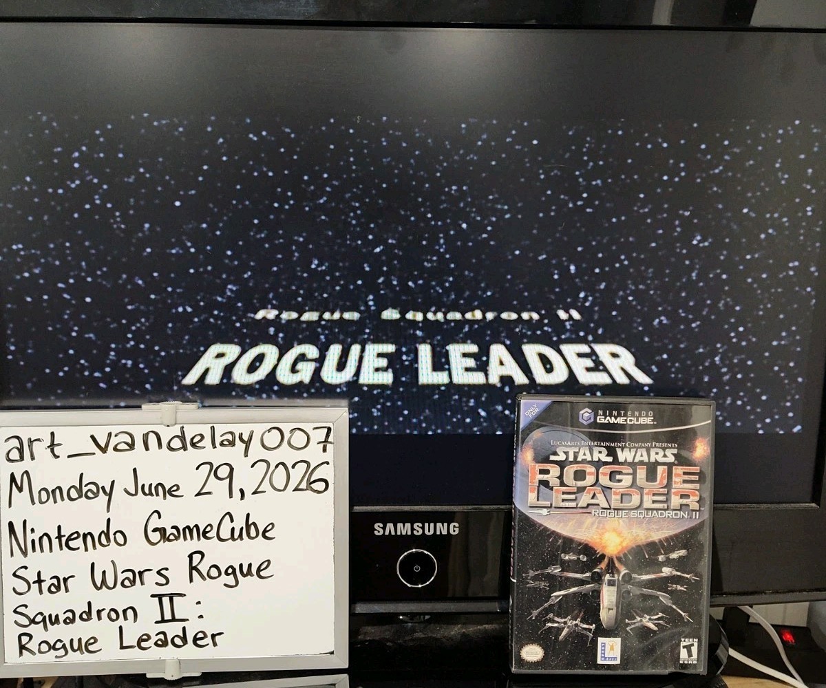 Star Wars Rogue Squadron II: Rogue Leader (Nintendo GameCube, 2001) CIB Tested!