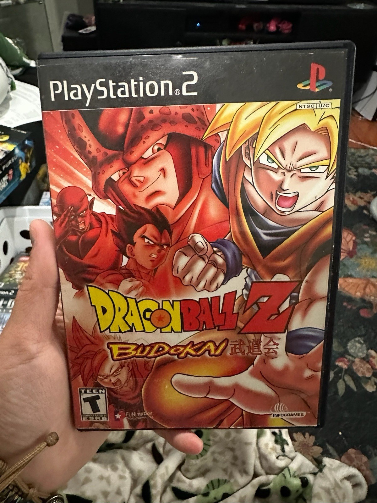 Dragon Ball Z: Budokai (Sony PlayStation 2, 2002) Black Label No Manual Tested