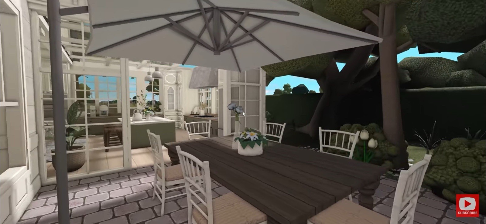 INVITING SPRING HOME BLOXBURG.CHECK DESCRIP.FAST BUILDER FOR AFFORDABLE PRICE
