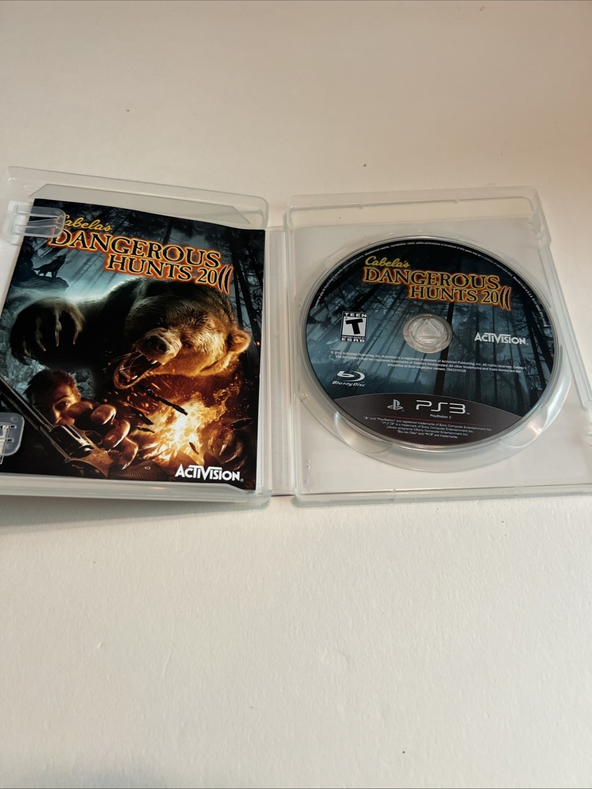 Cabela’s Dangerous Hunts 2011 (Sony PlayStation 3, 2010) w/manual – Free Ship!