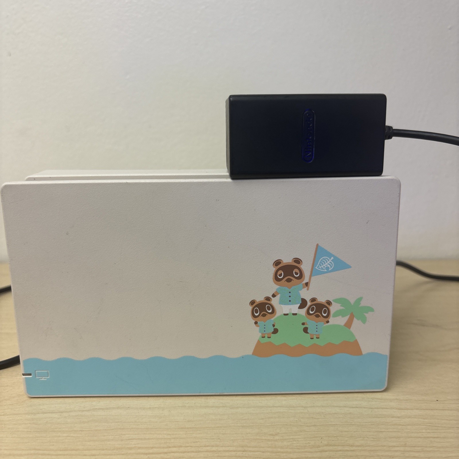 Original Nintendo Switch Dock Animal Crossing HAC-007 w/ HDMI & Power Cord