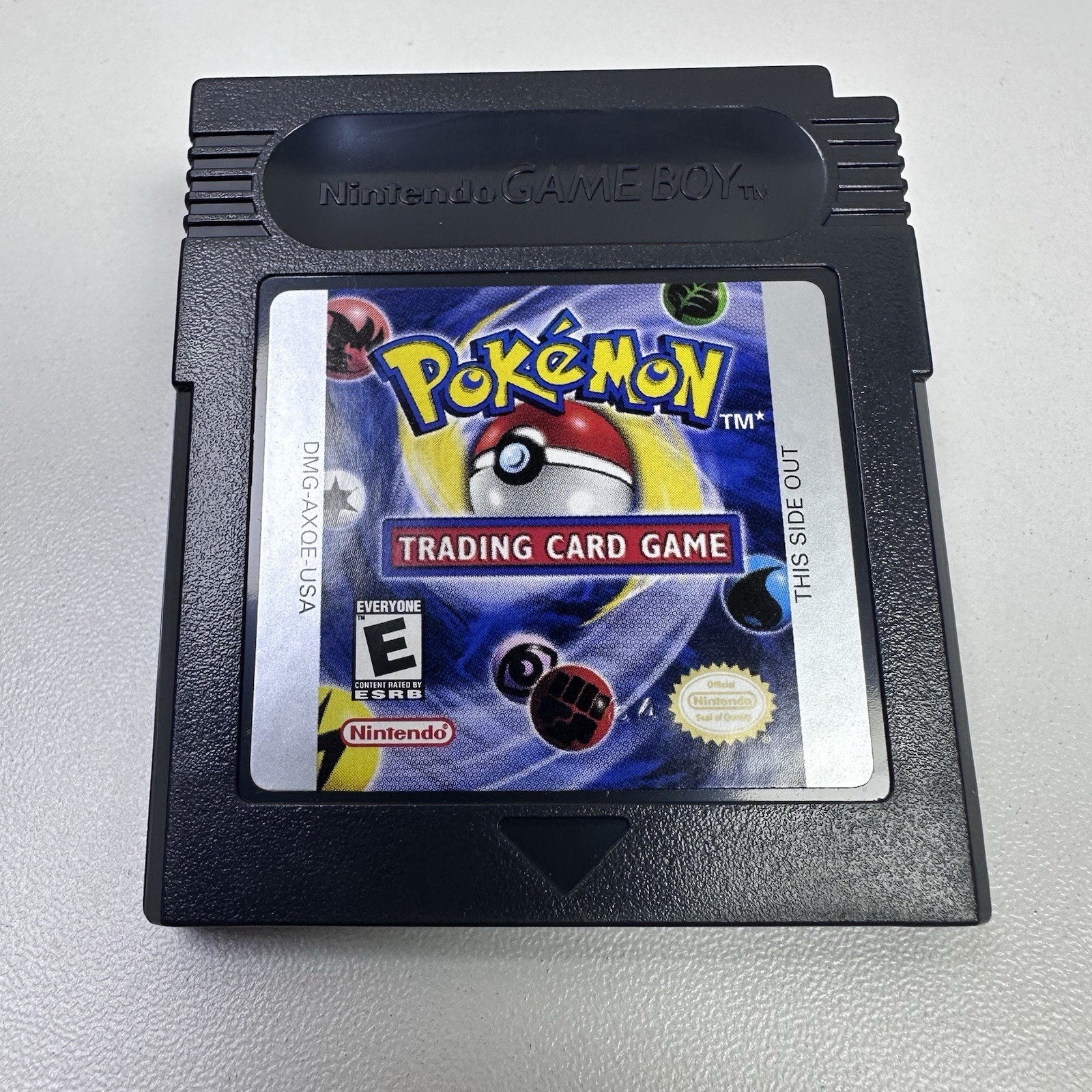 Pokémon Trading Card Game – Nintendo Game Boy Cartridge Box & Inserts (NO CARD)