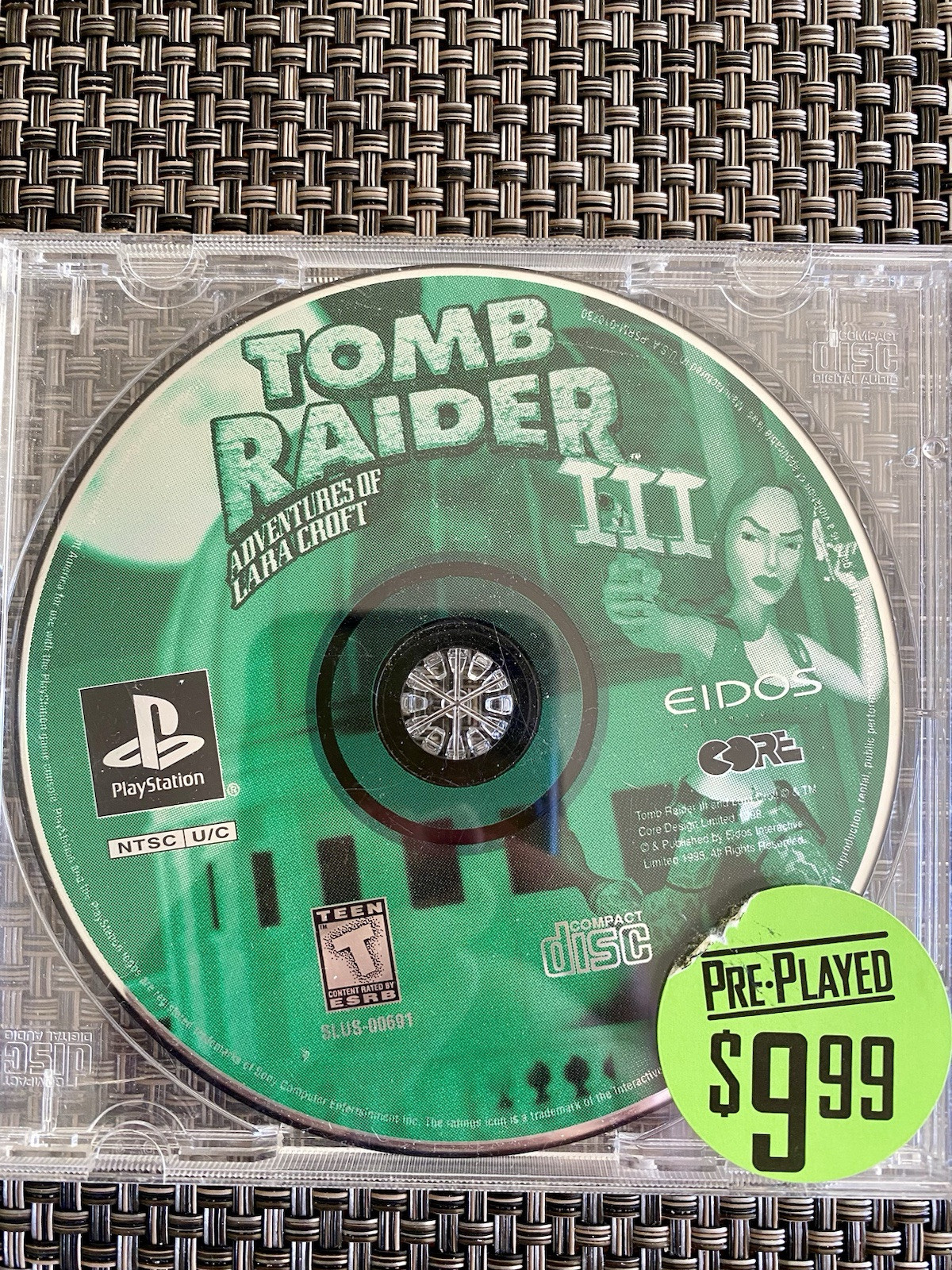 PlayStation Tomb Raider II & III Staring Laura Croft