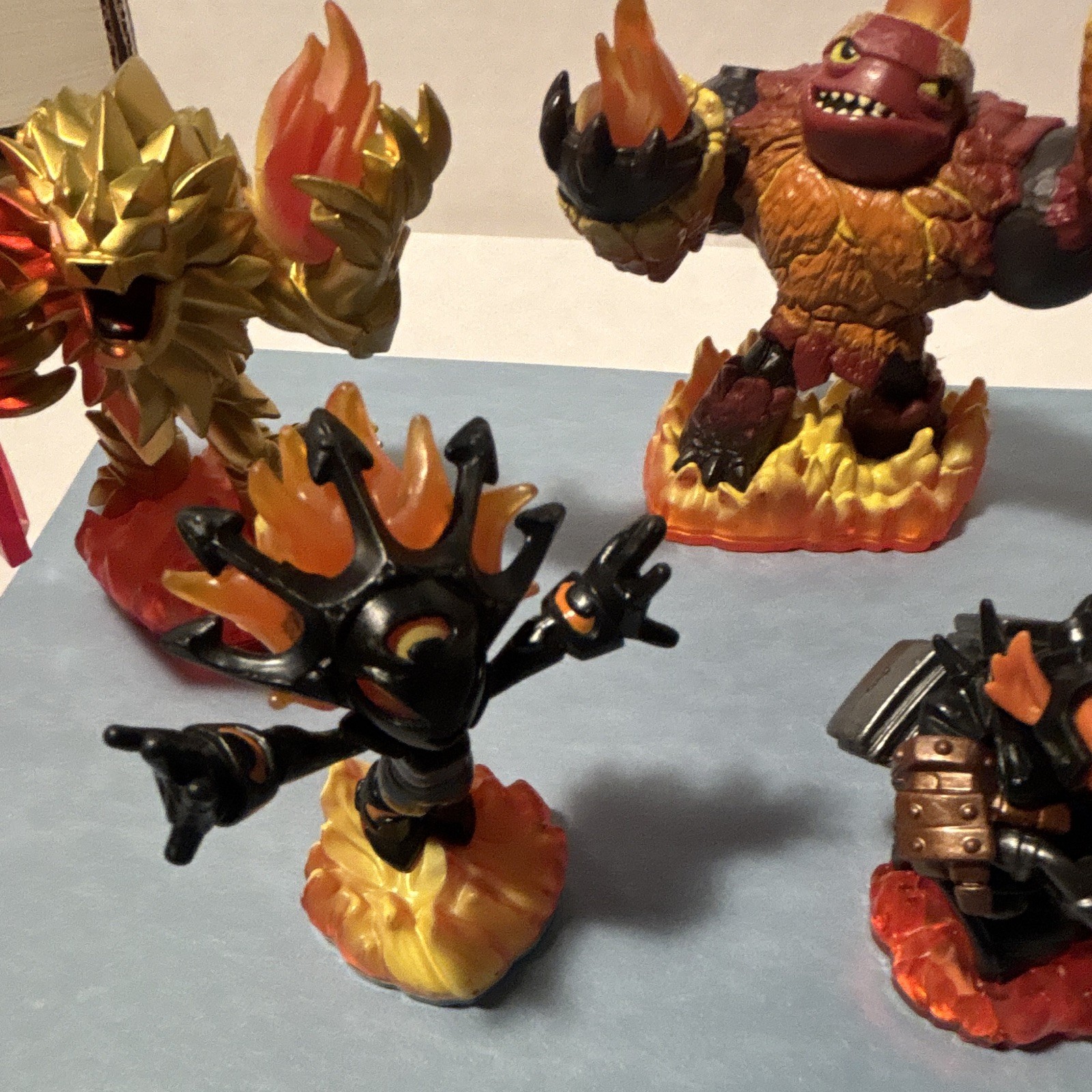 Activision Skylanders Fire Element Character Figure Lot Collectible