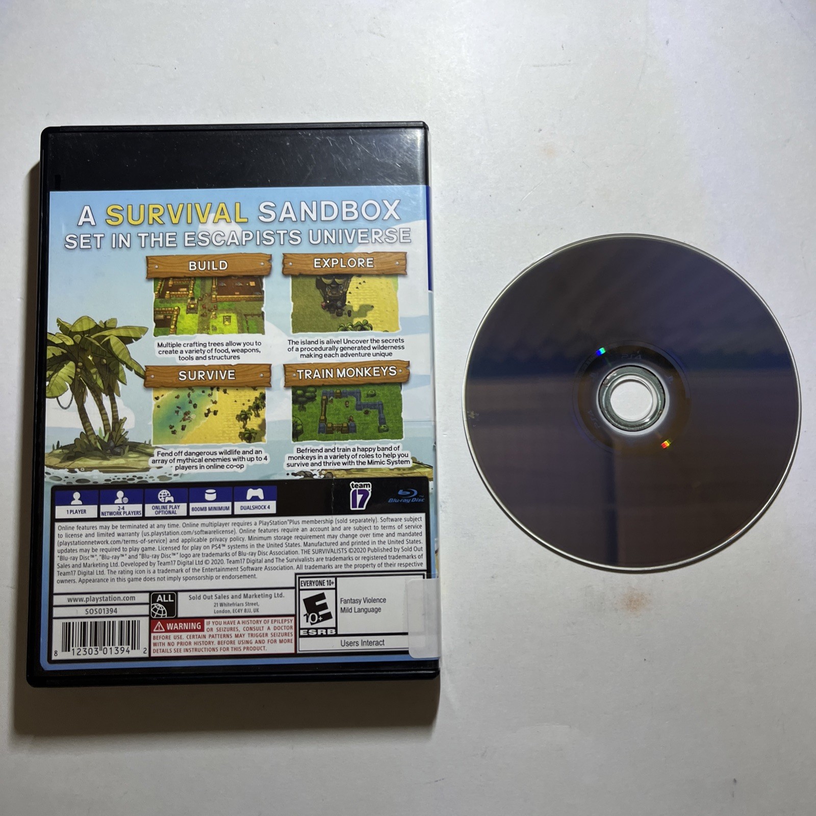 The Survivalists (Sony PlayStation 4, 2020) PS4