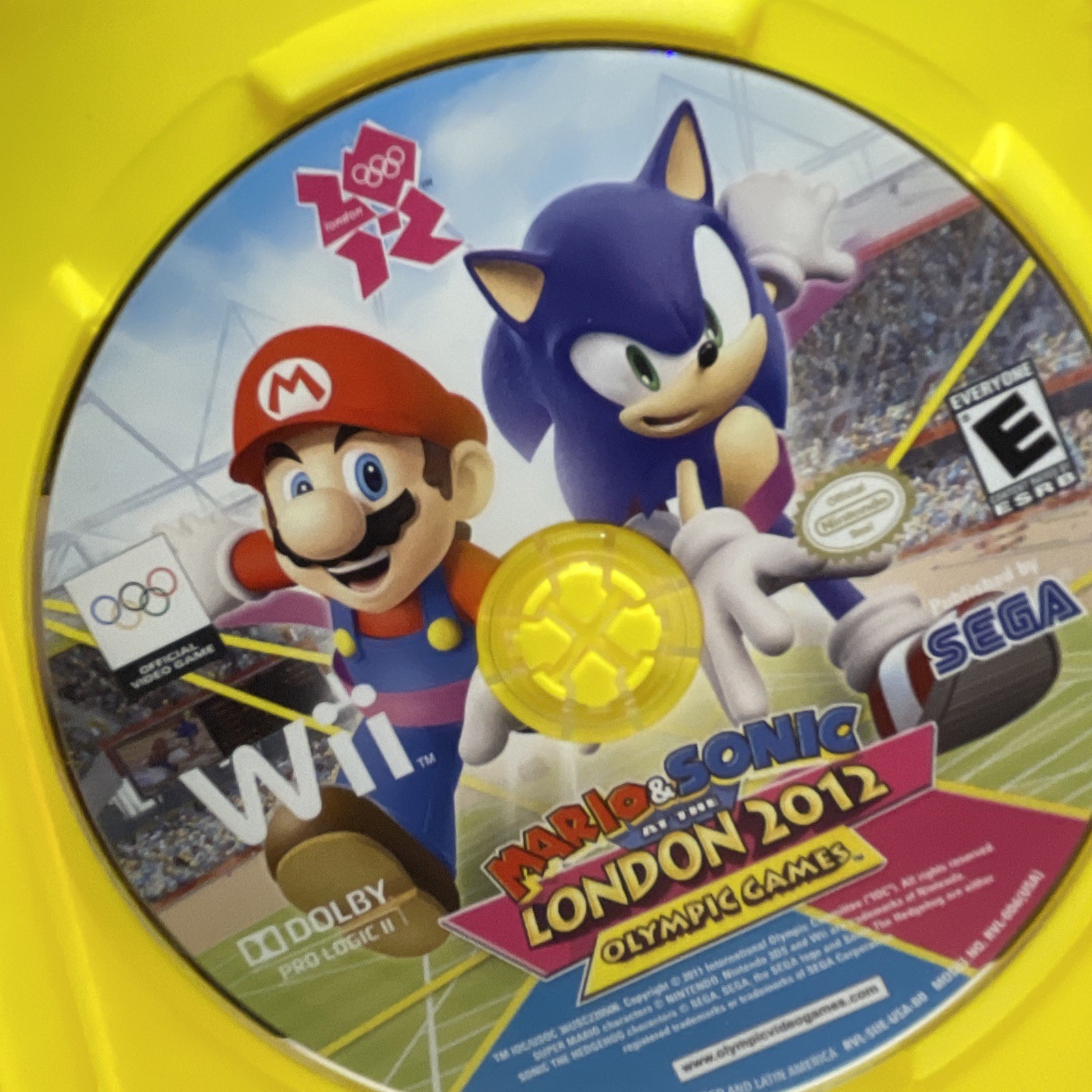 Mario & Sonic At The London 2012 Olympic Games (Nintendo Wii, 2012) Complete