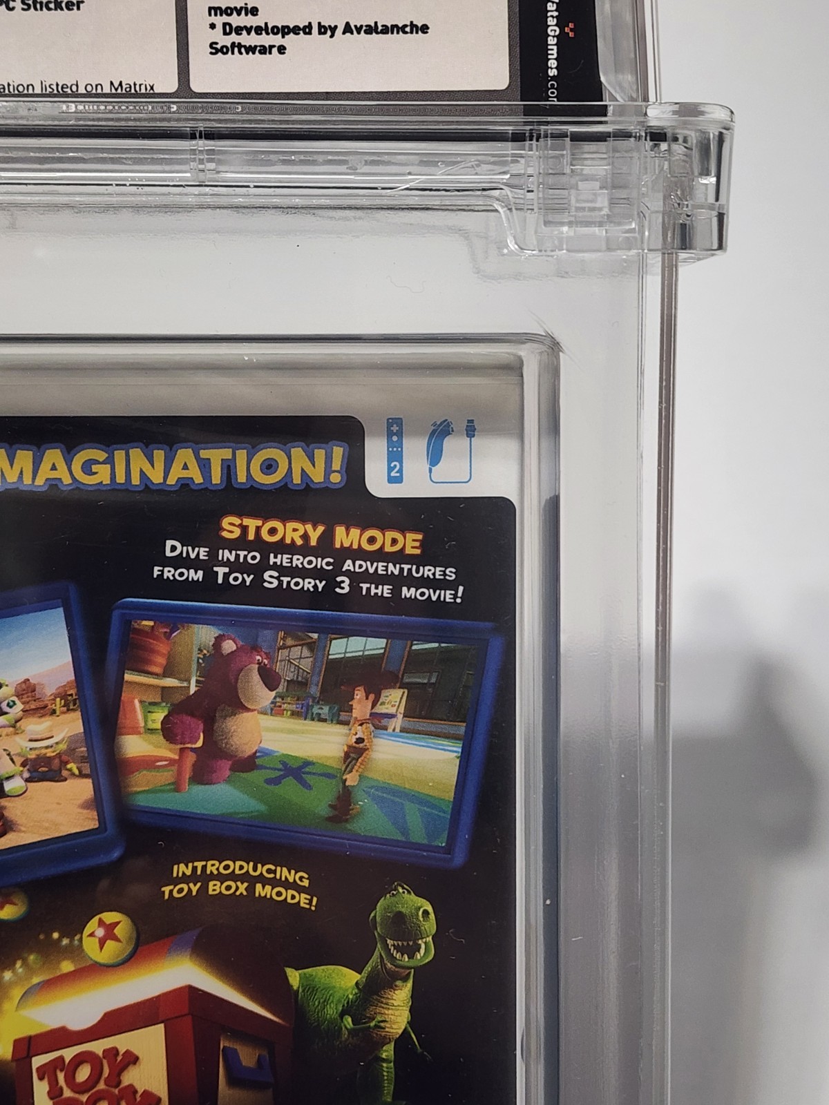 Toy Story 3 Nintendo Wii New Sealed $5 Disney Gift Card Variant Psa Wata 9.4 A+