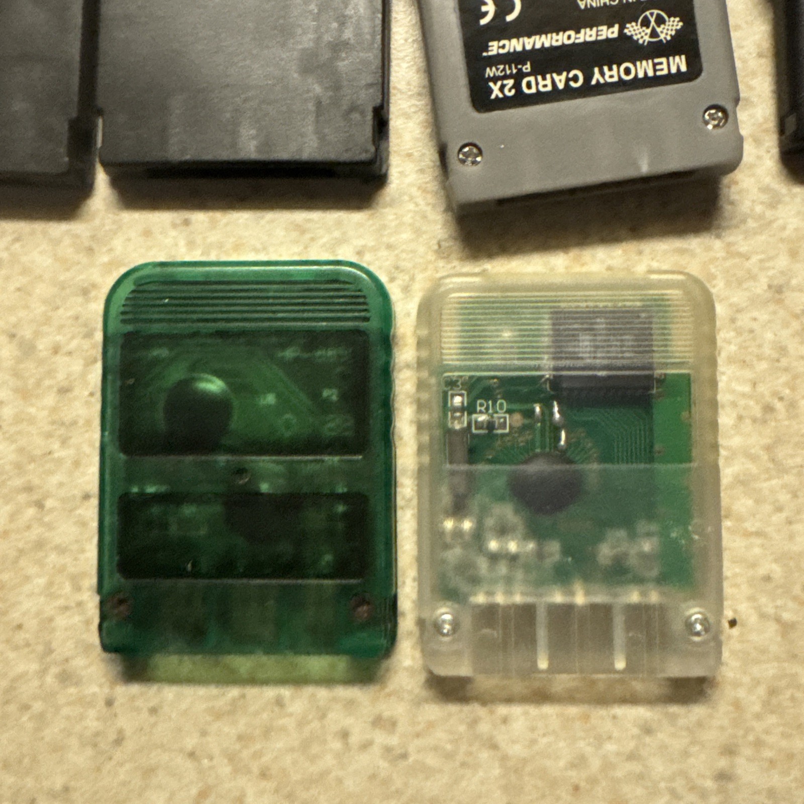 Bulk Lot: 10 Memory Cards for Retro Consoles — PS1/PS2/GameCube