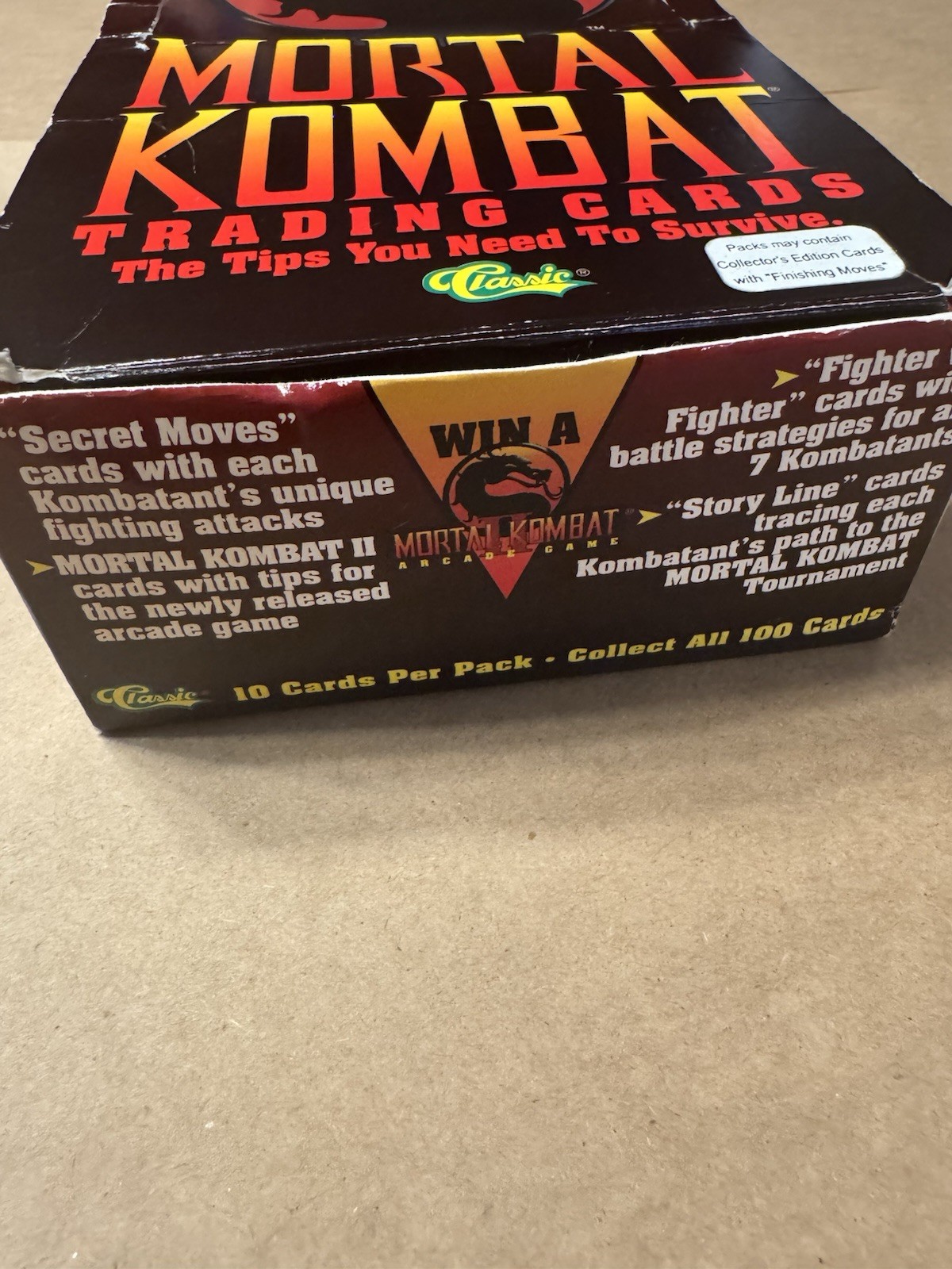Mortal Kombat Collector’s Lot- Lunch Box, PC floppy, Kit, Cards, Coin, Buttons