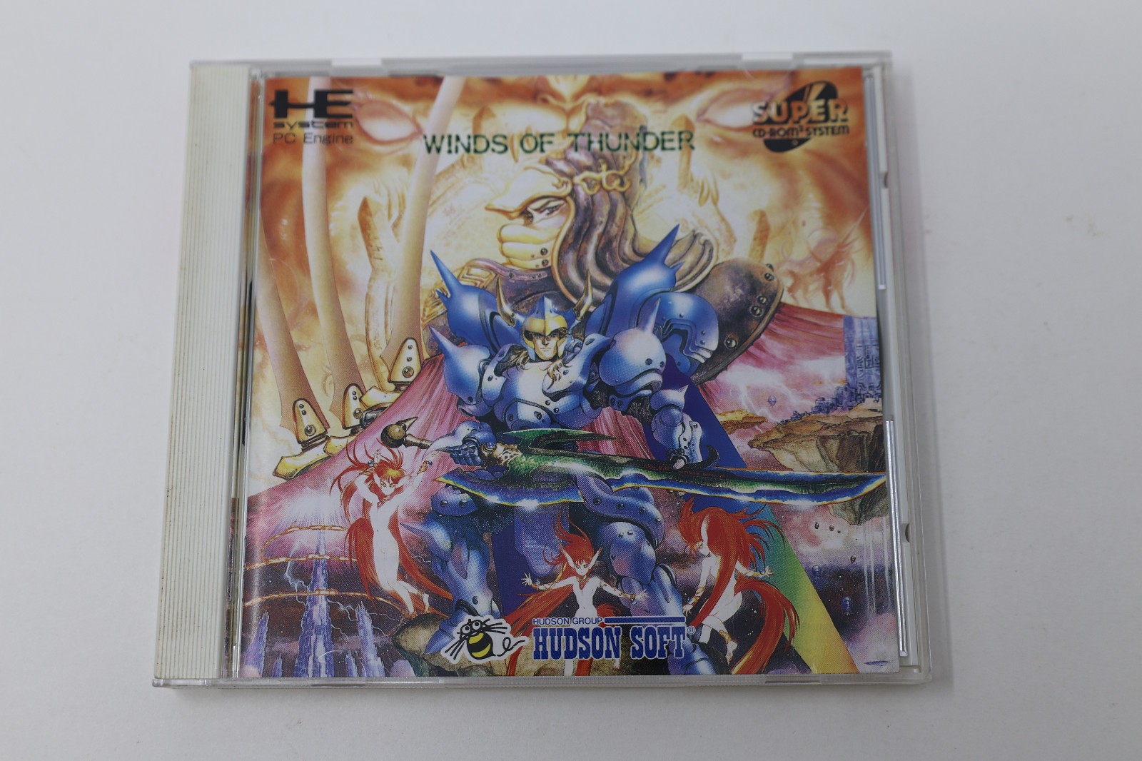 NEC PC Engine Super CD Winds of Thunder Japan *US Seller* *works*