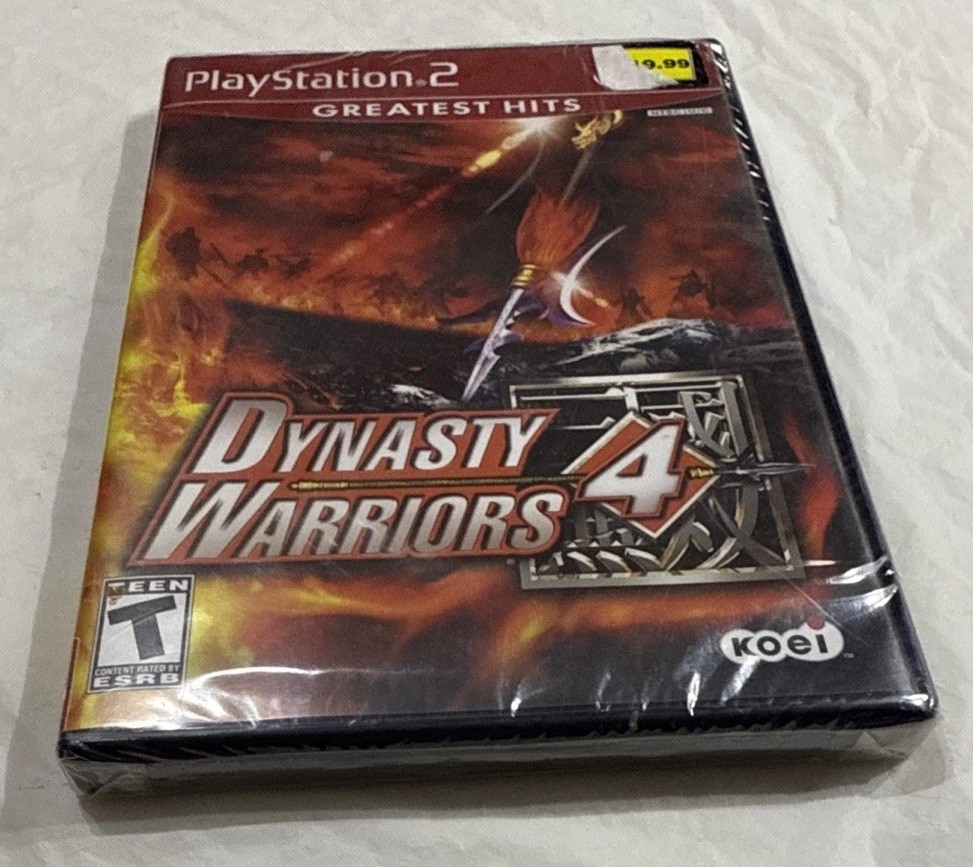 Dynasty Warriors 4 (Playstation 2) Brand New Sealed