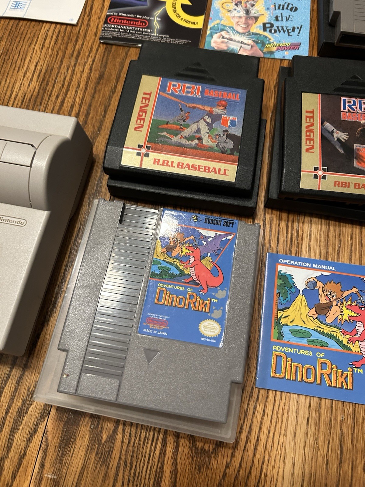 Nintendo NES-101 Top Loader Console System Only Untested Dino Riki Paperboy RBI