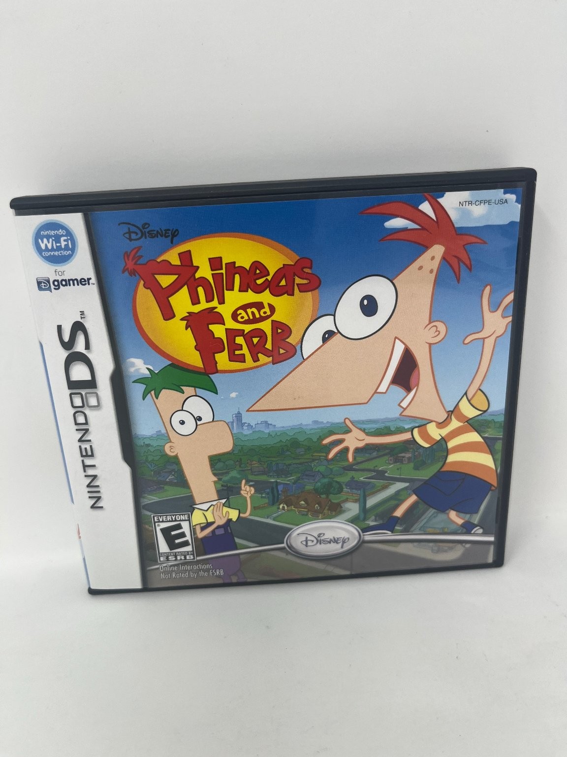 Disney Phineas and Ferb Nintendo DS Video Game Agent P Inventions Wi-Fi