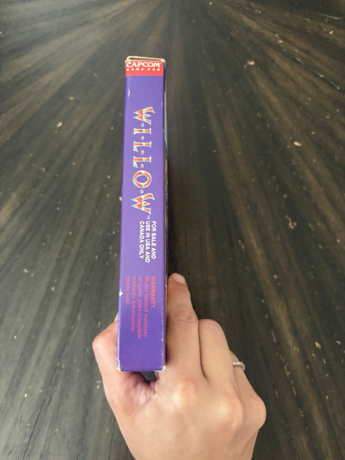 Nintendo NES Game Willow CIB Complete In Box