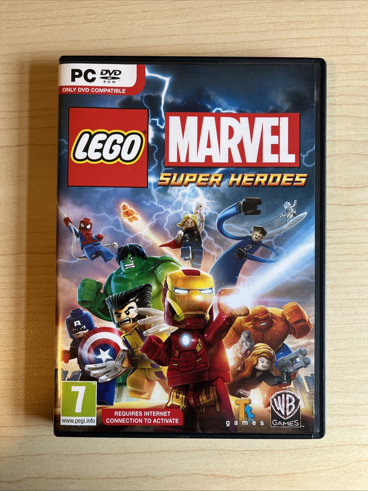 LEGO Marvel Super Heroes (PC DVD-Rom, 2013) Avengers Complete