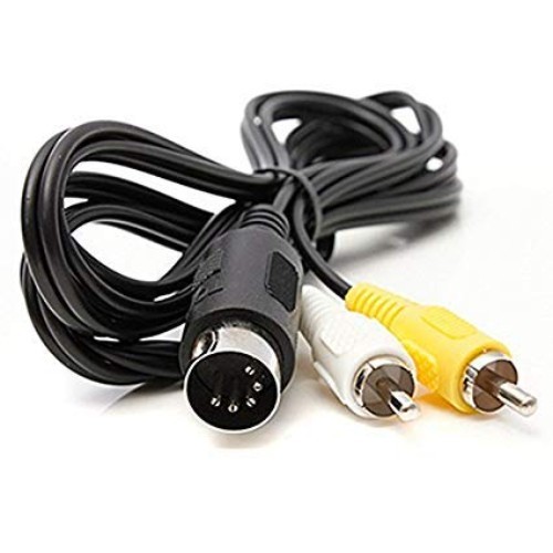 Indoor Use AV Composite Cable for Genesis 1 – Connect Retro Consoles to TV