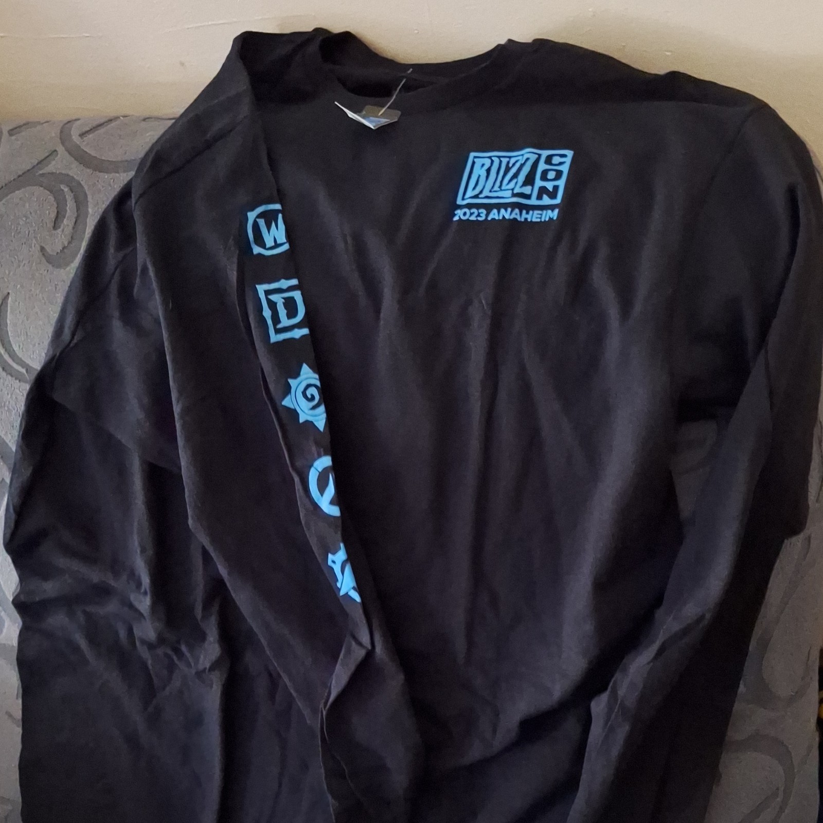 Blizzard Entertainment BlizzCon 2023 Anaheim Long Sleeve T-Shirt XL WoW