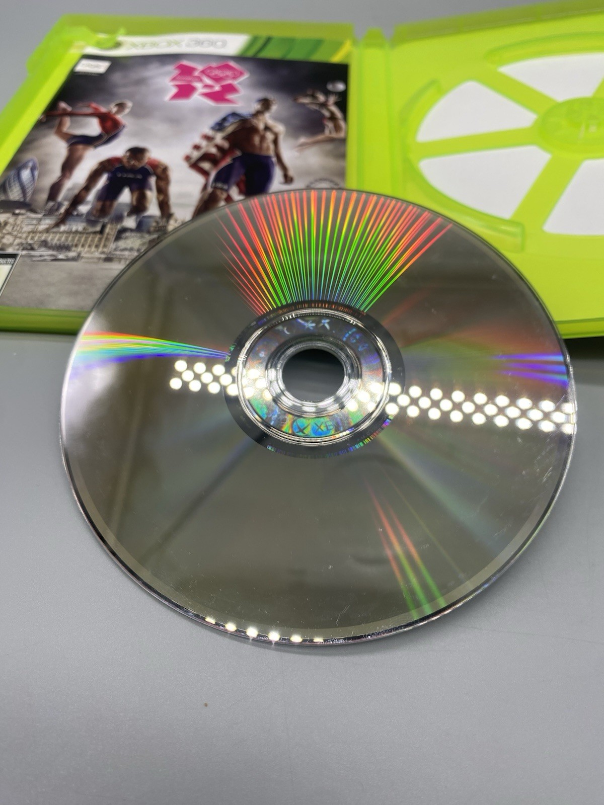 London 2012 Olympics (Microsoft Xbox 360) Case & Manual CIB Complete