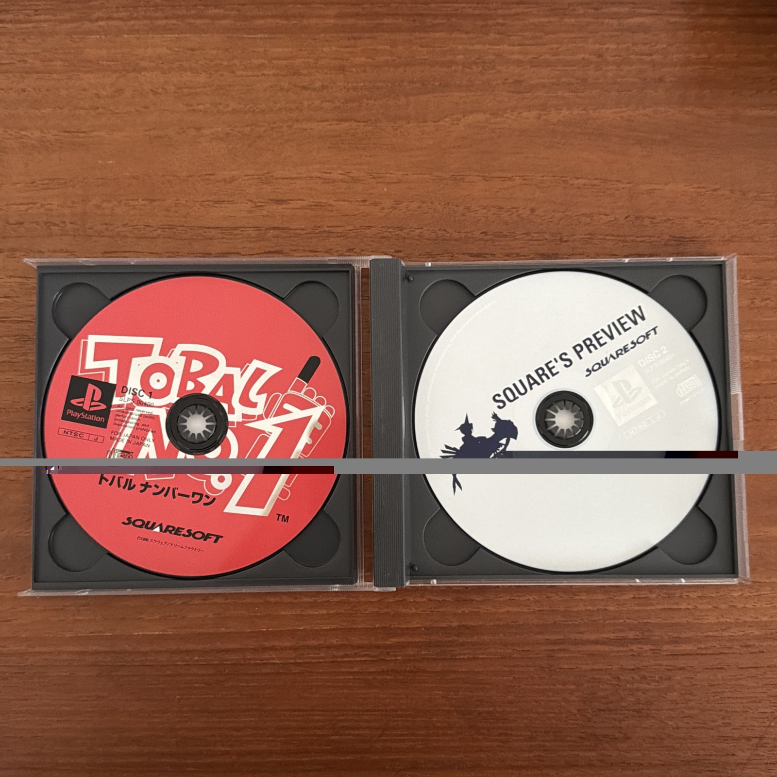 Tobal No. 1 Sony PlayStation 1, 1996, Complete with Demo, Mint Disc, Tested