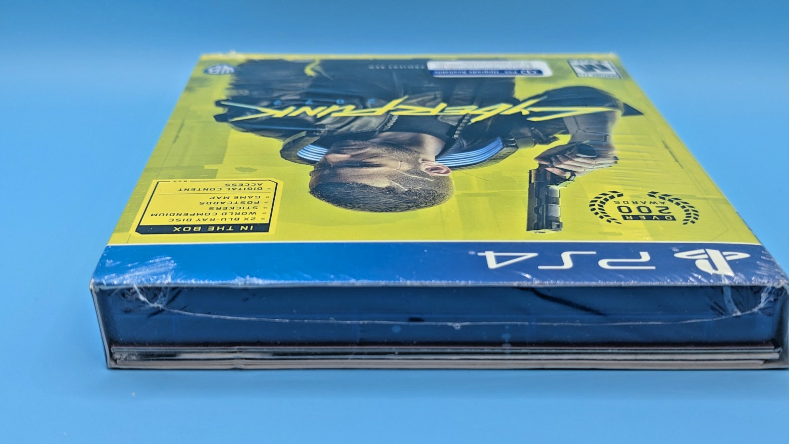 Cyberpunk 2077 PS4 Sealed Game w/ Extras + Steel Book Case #1