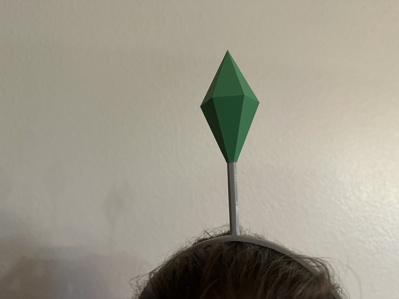 Plumbob-Style Headband | The Sims Inspired Diamond Cosplay Gamer Headpiece
