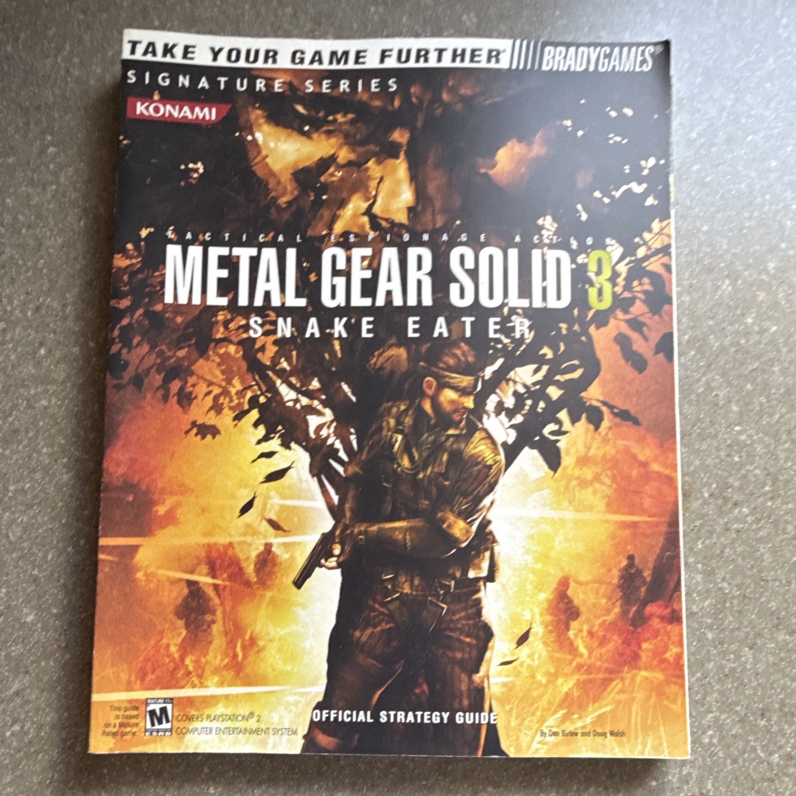 BradyGames Metal Gear Solid 3: Snake Eater Strategy Guide 2004 Snake MPN 51699