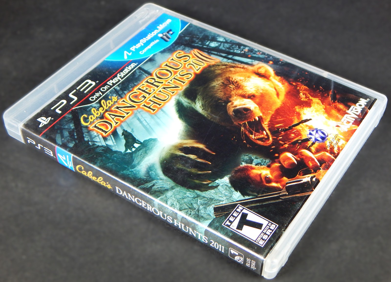 PS3 CABELA’S DANGEROUS HUNTS 2011 PLAY STATION MOTION COMPATIBLE MULTI PLAYER
