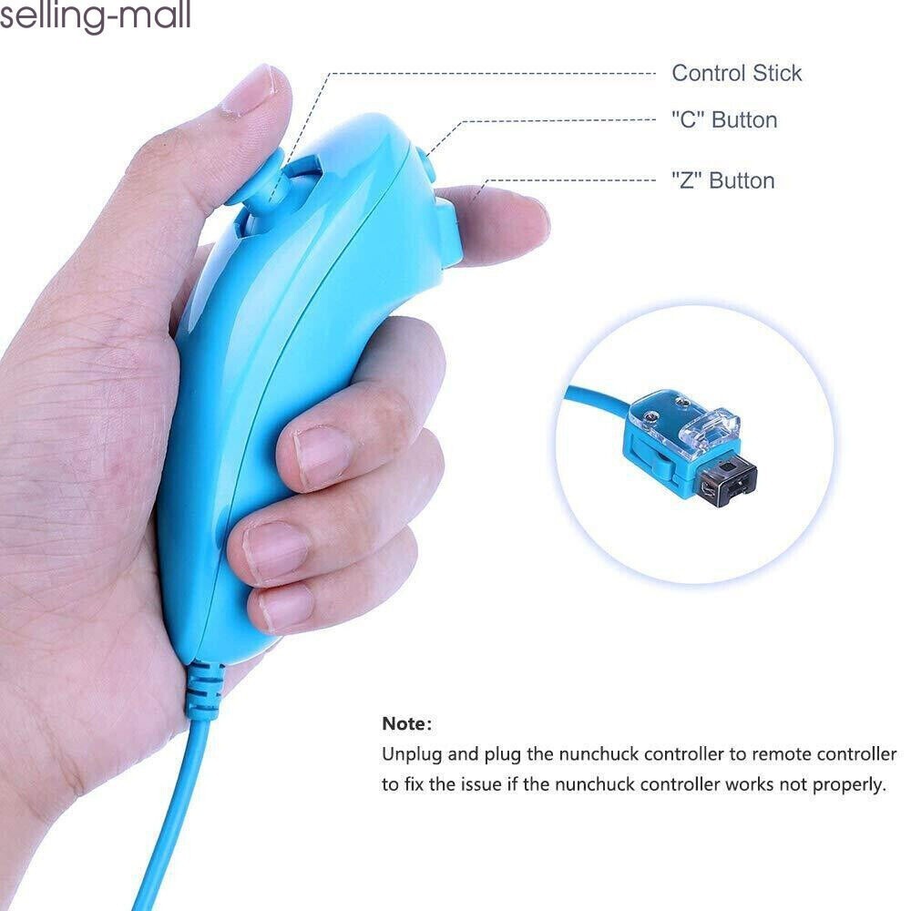 Wii Remote Controllers Compatible for wii and Wii U with Built in Motion Plus