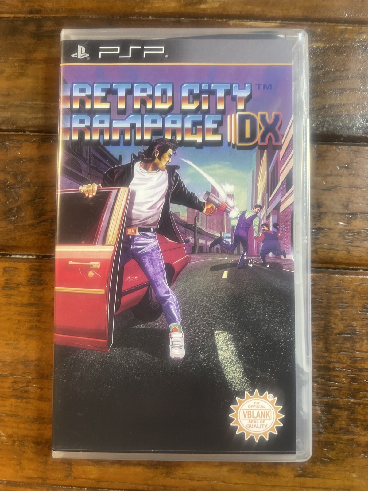 Retro City Rampage DX PSP Authentic Case, Artwork & Manual ONLY, NO GAME