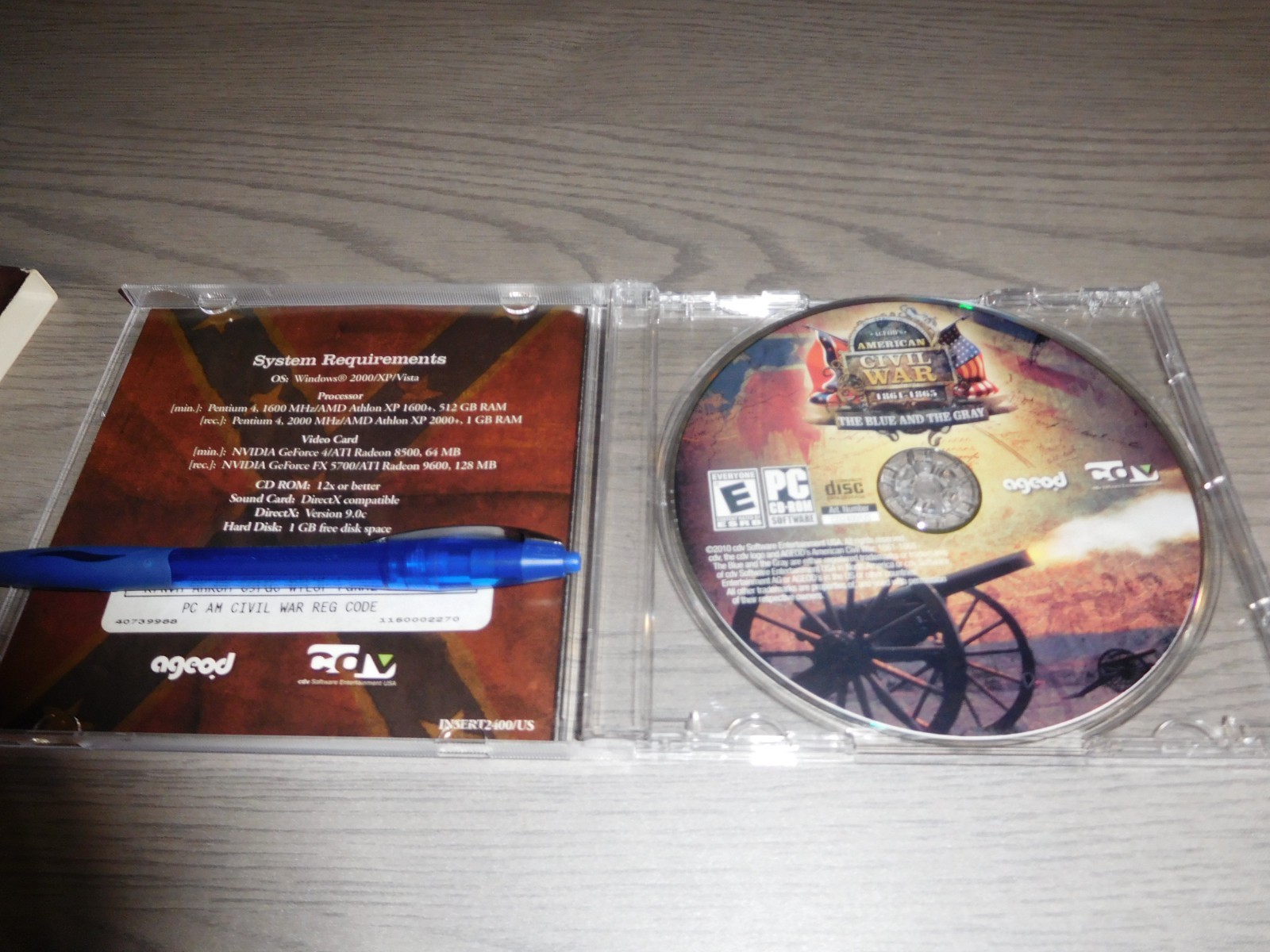 Ageod’s American Civil War 1861-1865 the Blue and the Gray PC Game