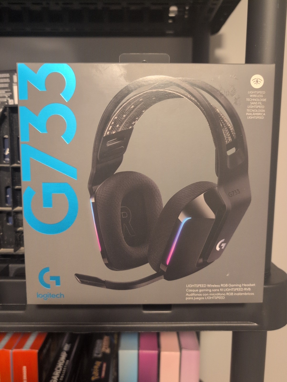 Logitech G733 Wireless Gaming Headset – Black