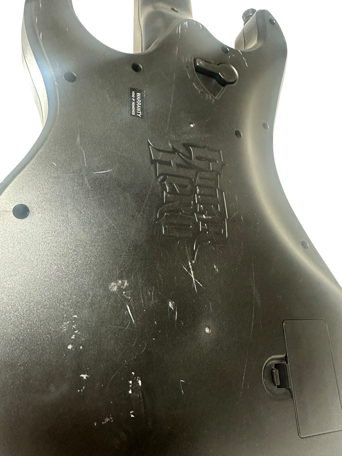RedOctane Kramer Striker Wireless Guitar Controller PS2 Guitar Hero Black PS3