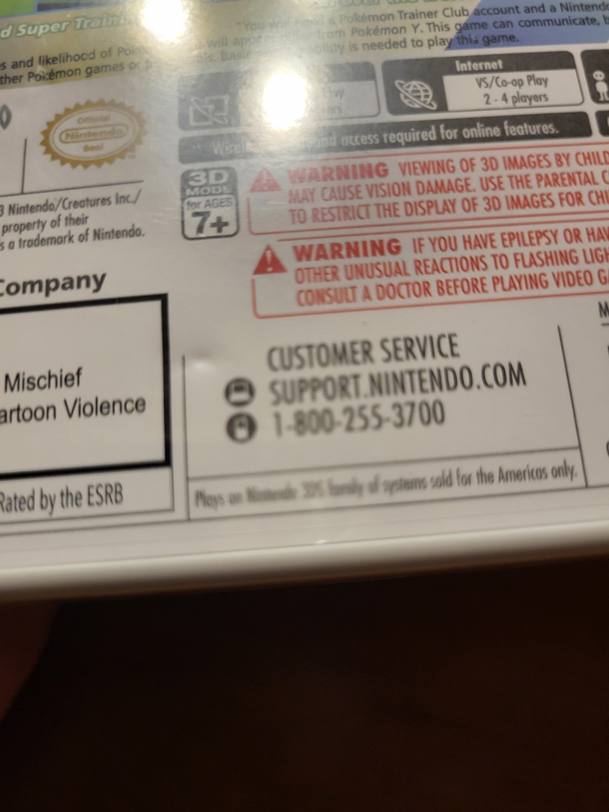 Nintendo 3DS Pokemon X BRAND NEW FACTORY SEALED READ