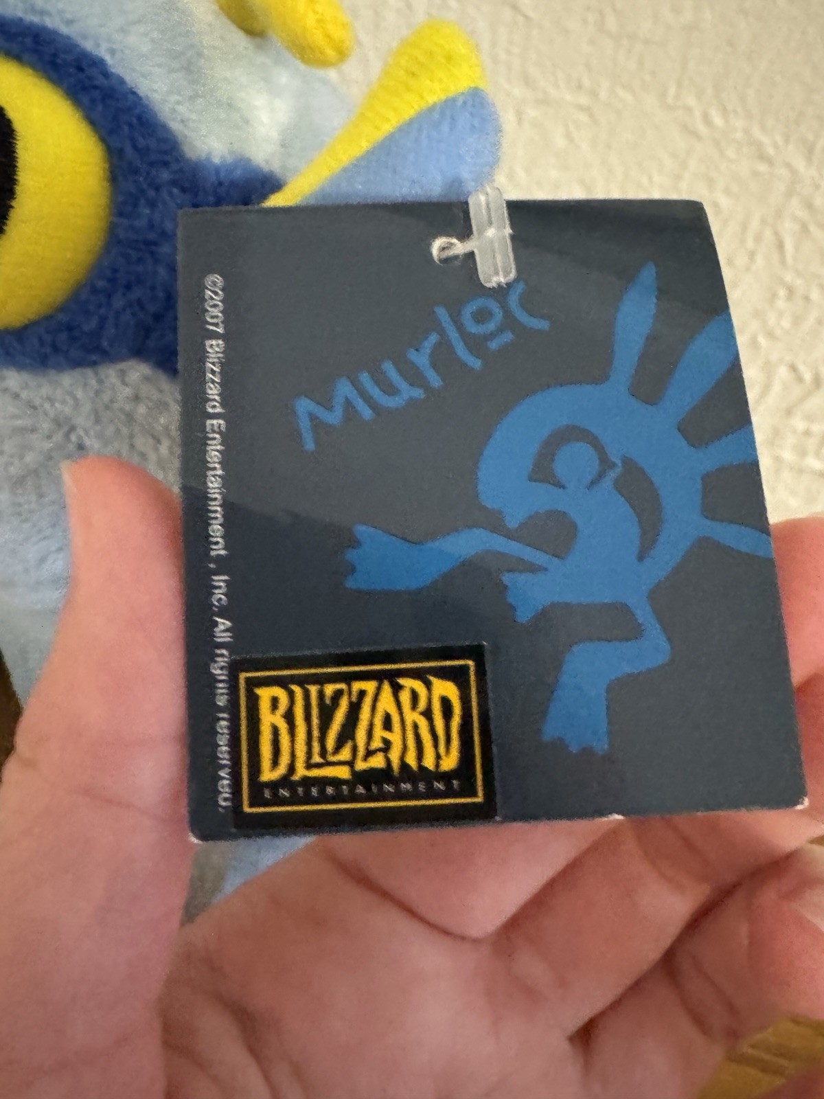 BLIZZARD WORLD OF WARCRAFT – 2007 EXCLUSIVE BABY MURLOC PLUSH No Bag