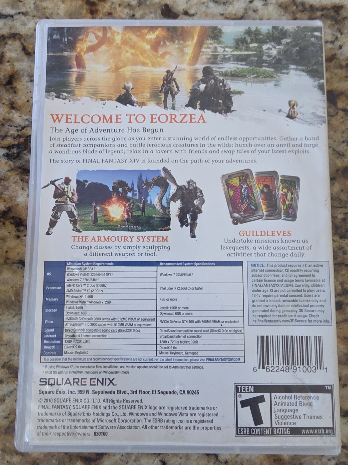 Square Enix Final Fantasy XIV Online PC Multiplayer MMORPG Fantasy T NTSC-U/C