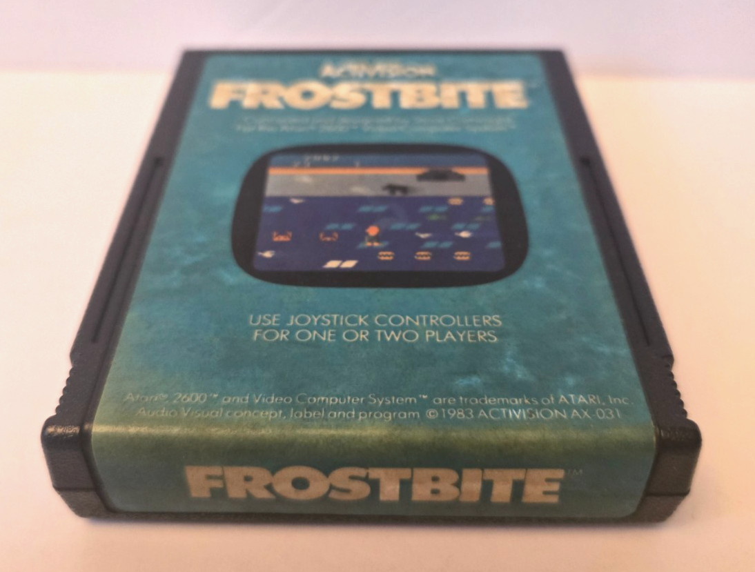Frostbite (Atari 2600, 1983) Activision Box & Game Only No Manual TESTED & WORKS
