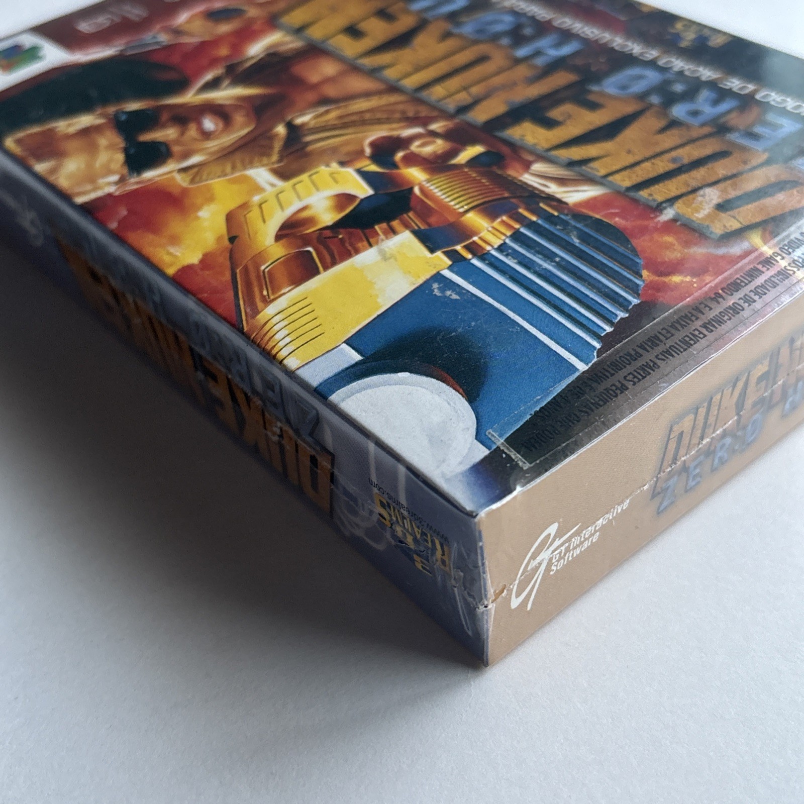 New Duke Nukem: Zero Hour Nintendo 64 N64 Gradient Brazil Import Sealed NES Rare