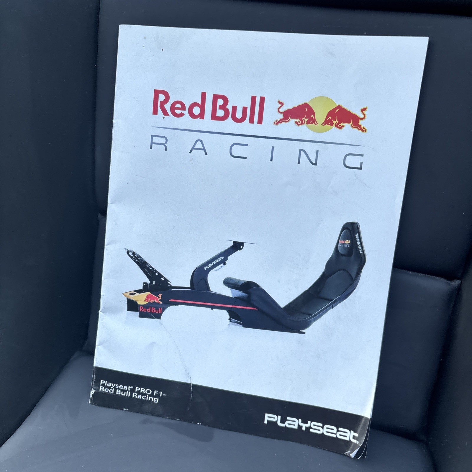PlaySeat Red Bull Racing Pro F1 Formula Simulator Gaming Driving Chair w/ Manual