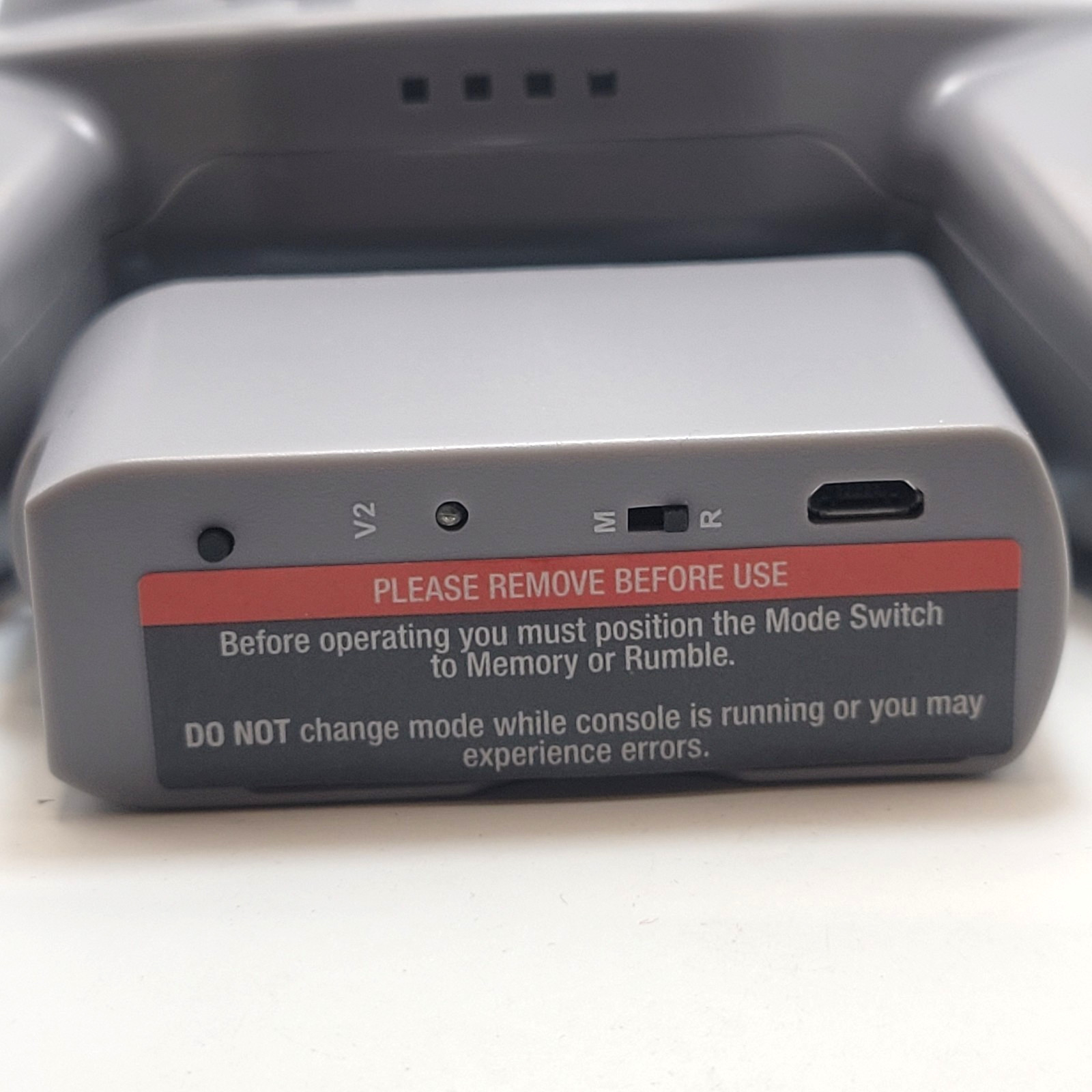 Tribute64 2.4GHz Wireless Controller for N64, Switch, and USB – Classic Gray