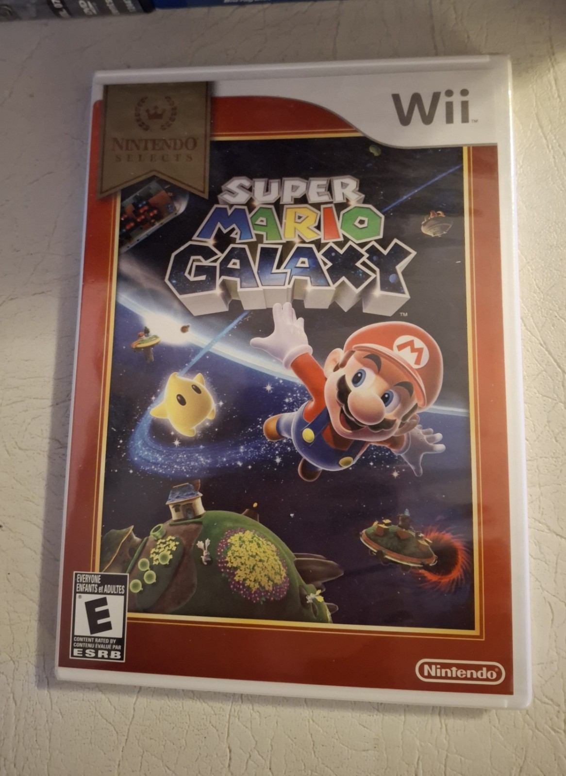 Nintendo Super Mario Galaxy for Wii Brand New Factory Sealed
