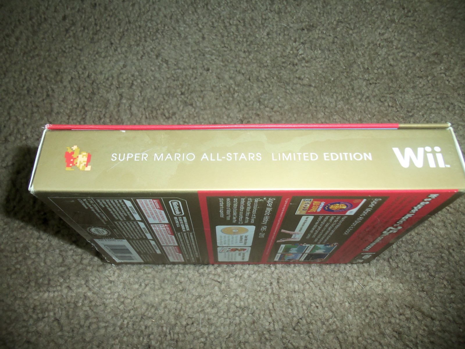 Super Mario All-Stars 25th Anniversary (Nintendo Wii, 2010) SEALED NEW NIB