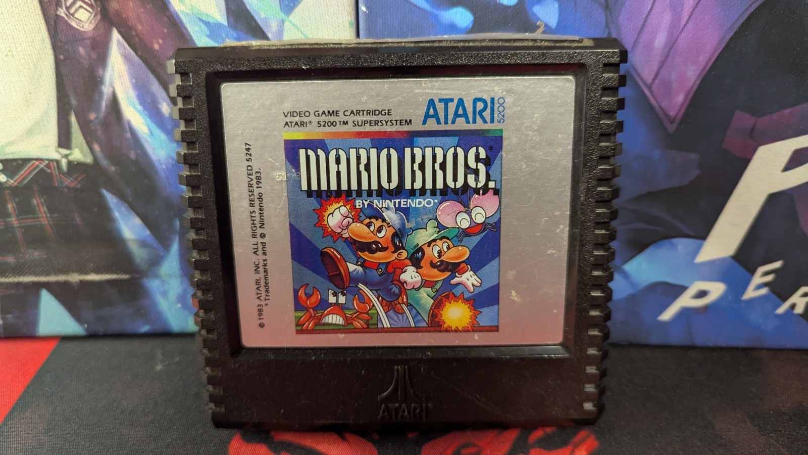 Atari 5200 Mario Bros. Atari 1983 Video Game Cartridge Only Tested Works
