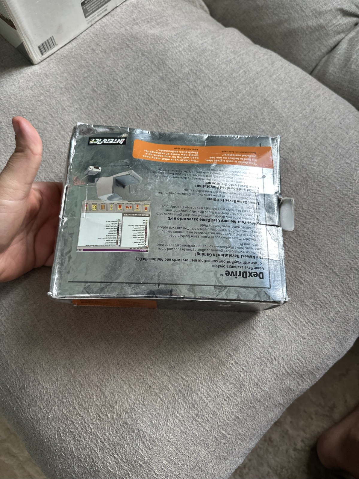 Vintage InterAct DexDrive Game Save Exchange System for PlayStation 1 NIB