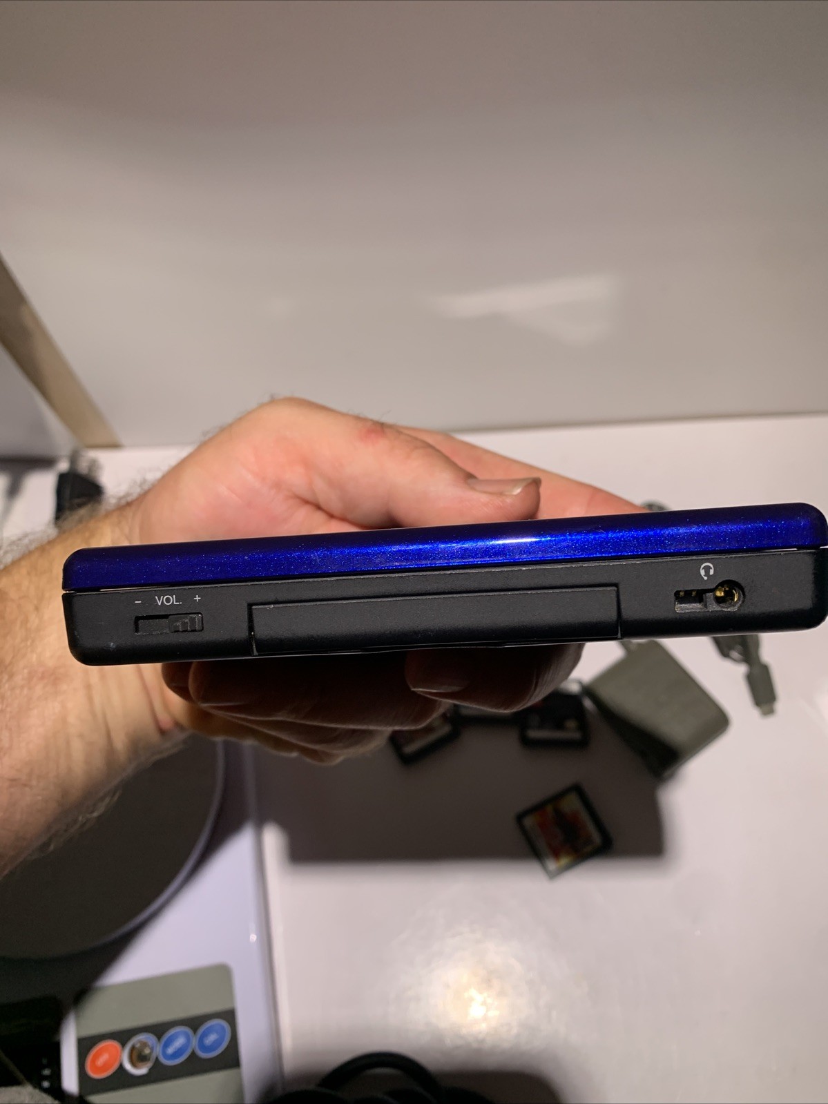 Nintendo DS Lite BLUE Used Working With Charger