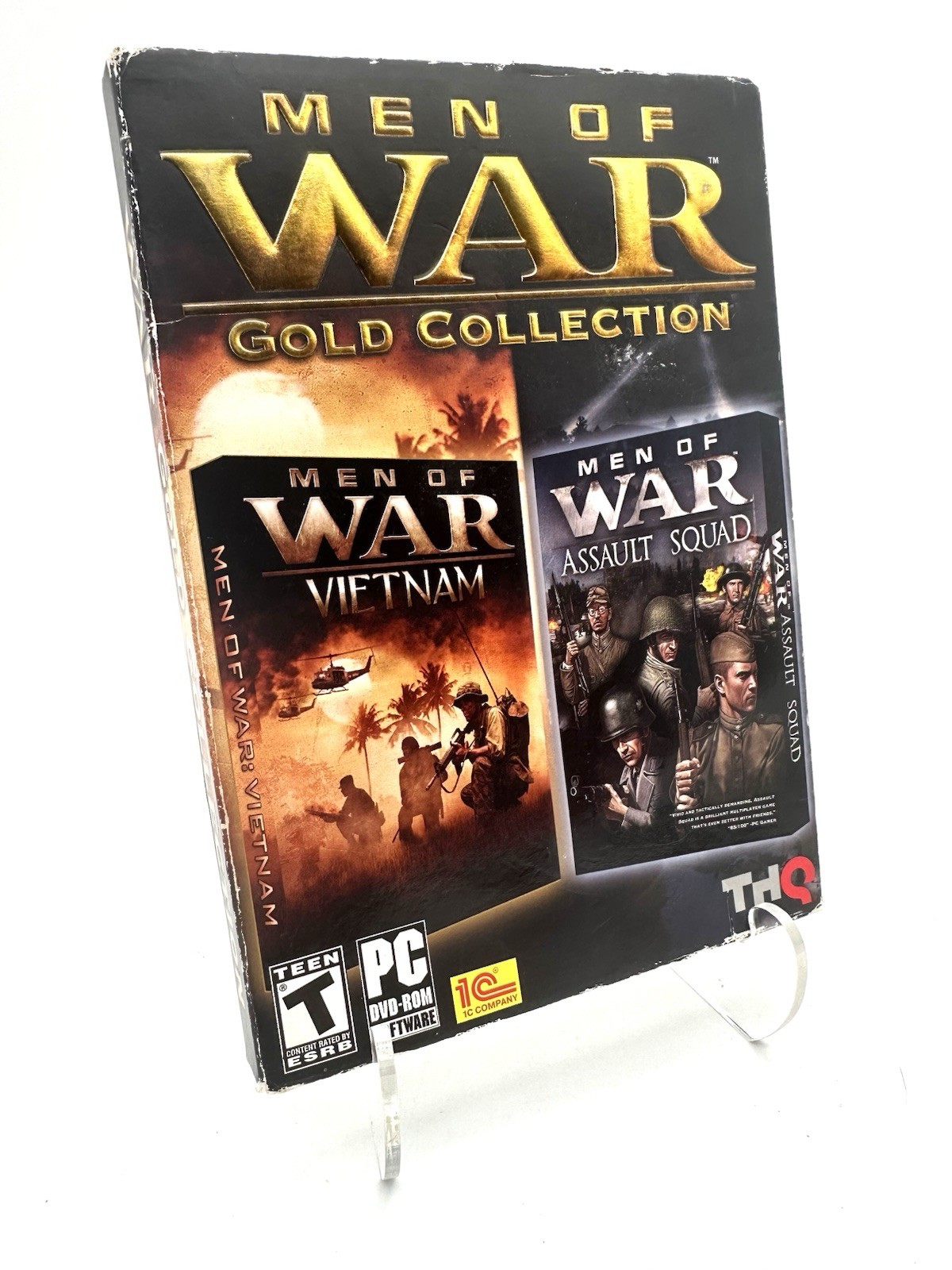 Men of War Gold Collection PC Vietnam / Assault Squad – Mint Disc