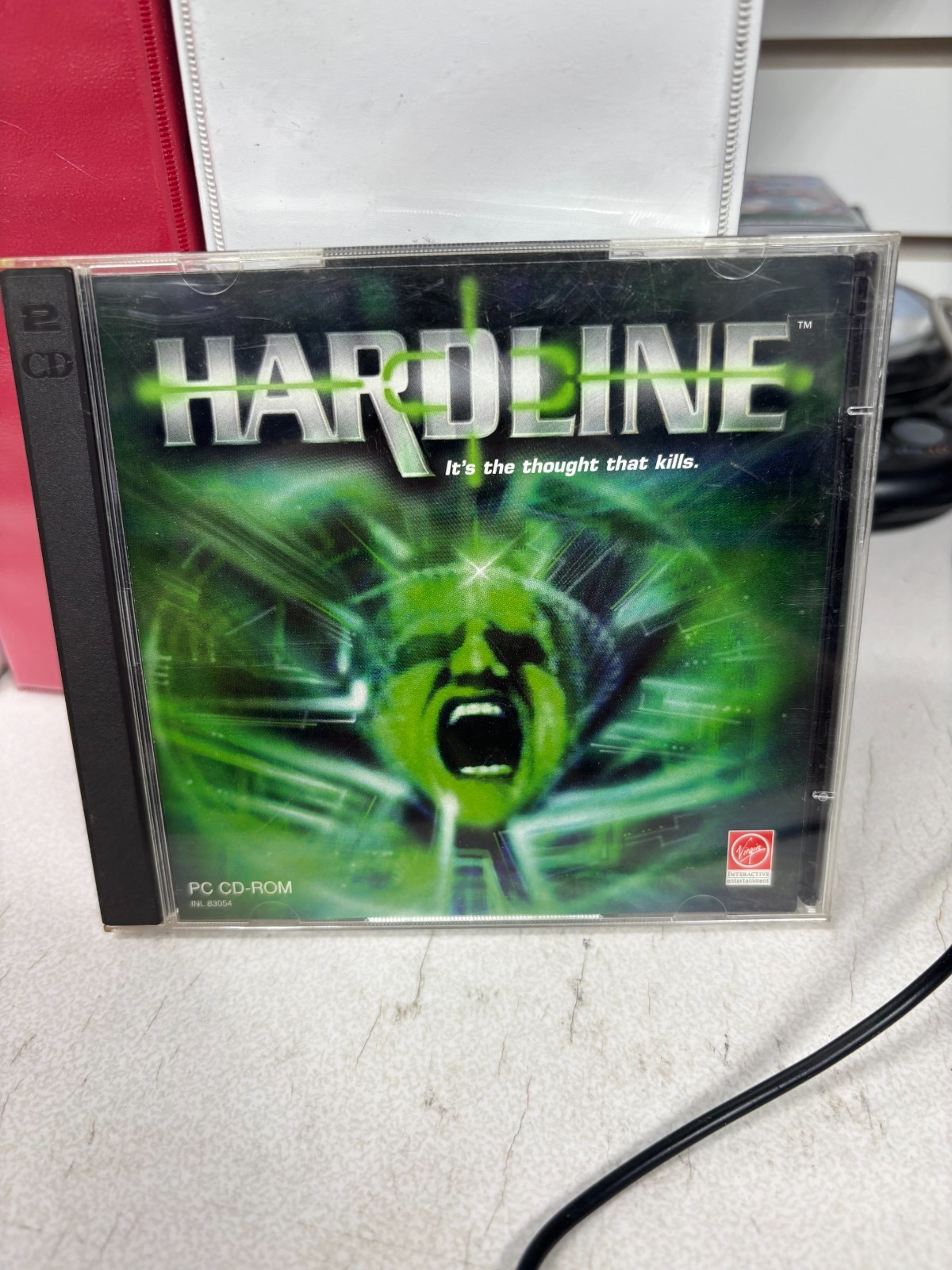 PC CD-ROM Game Hardline 2 Disc Set 1996 Untested AS-IS