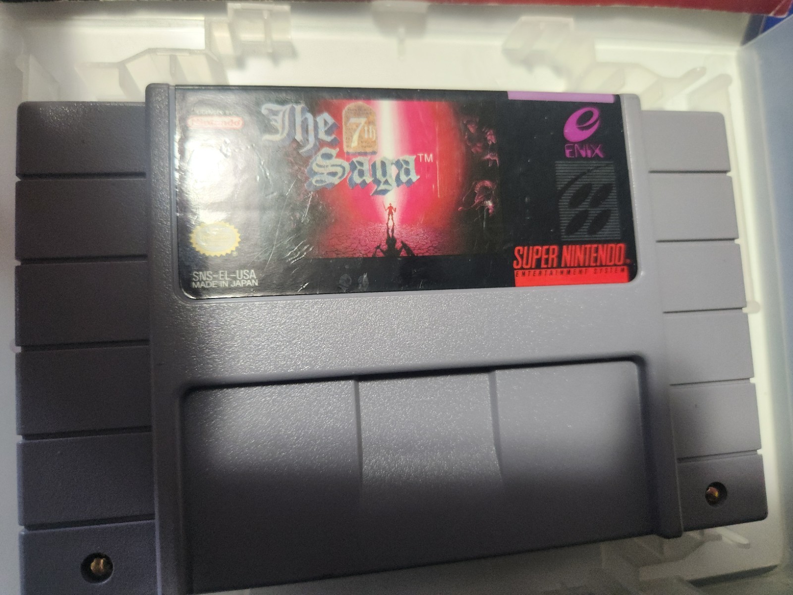 The 7th Saga W Book (Super Nintendo SNES, 1993)