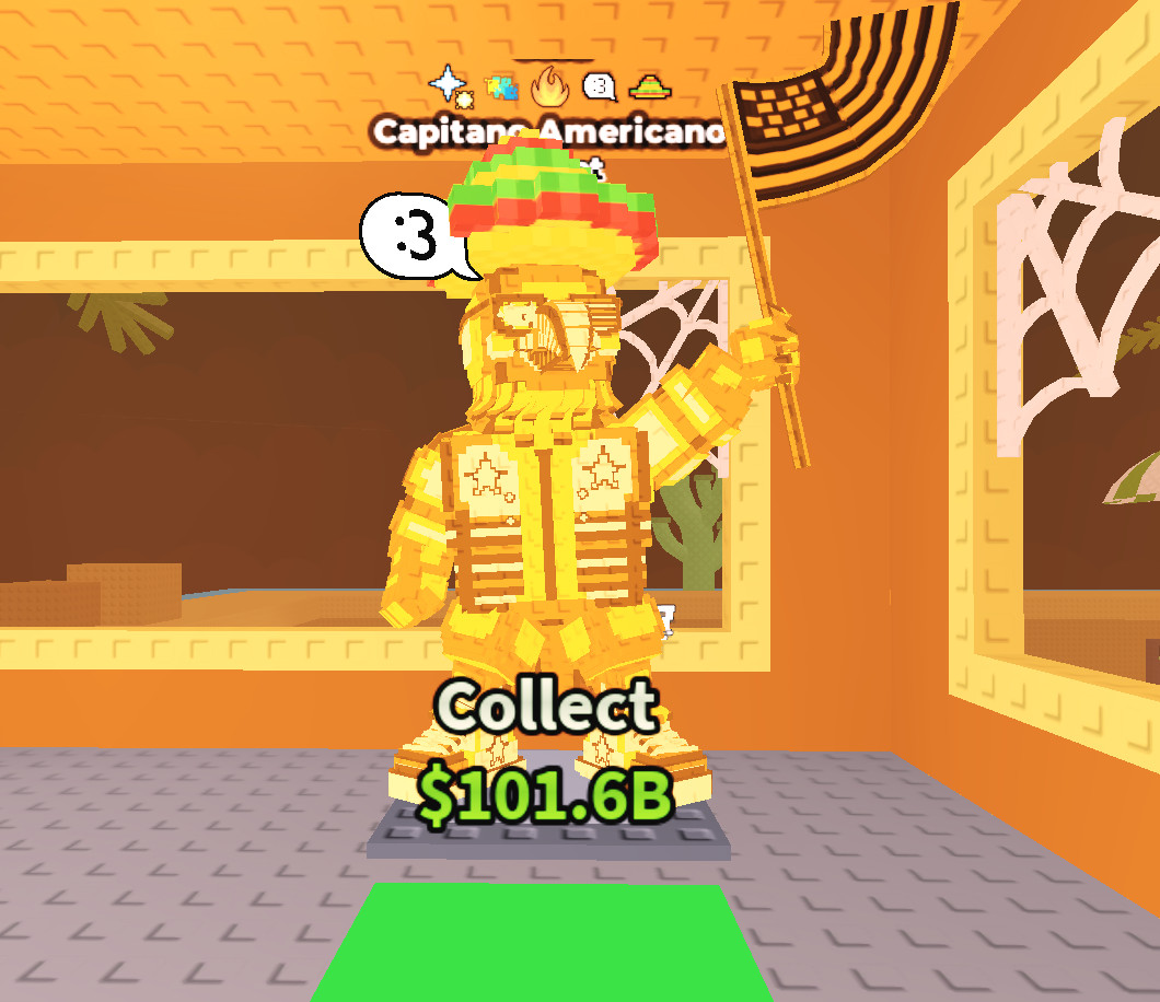 Capitano Americano 1.5B/s [ GOLD ] – Steal A Brainrot