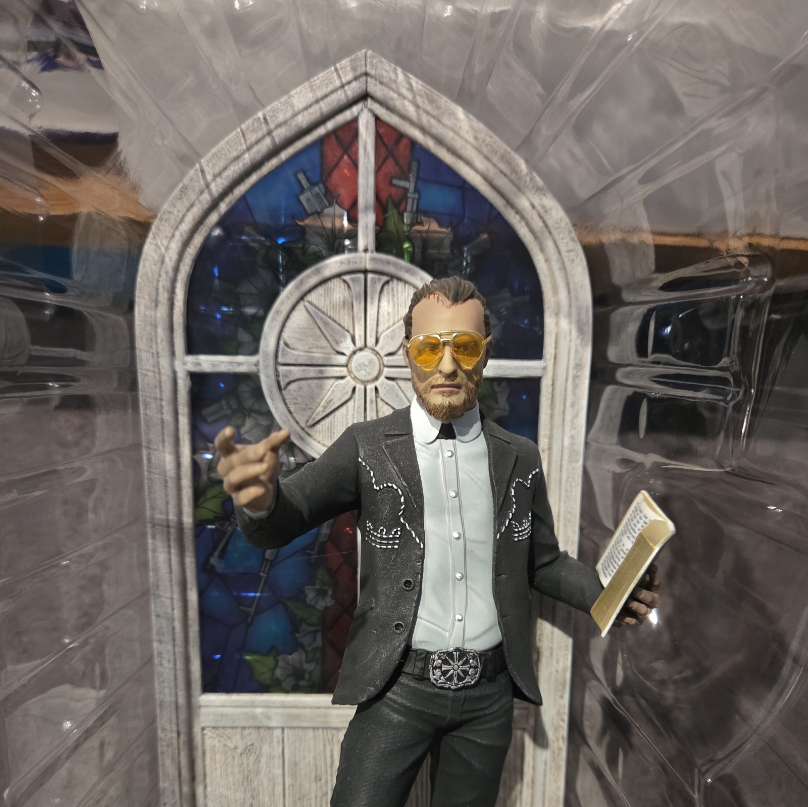 Far Cry 5 Father Collectors Edition Joseph Seed Figure Statue Video Game Ubisoft