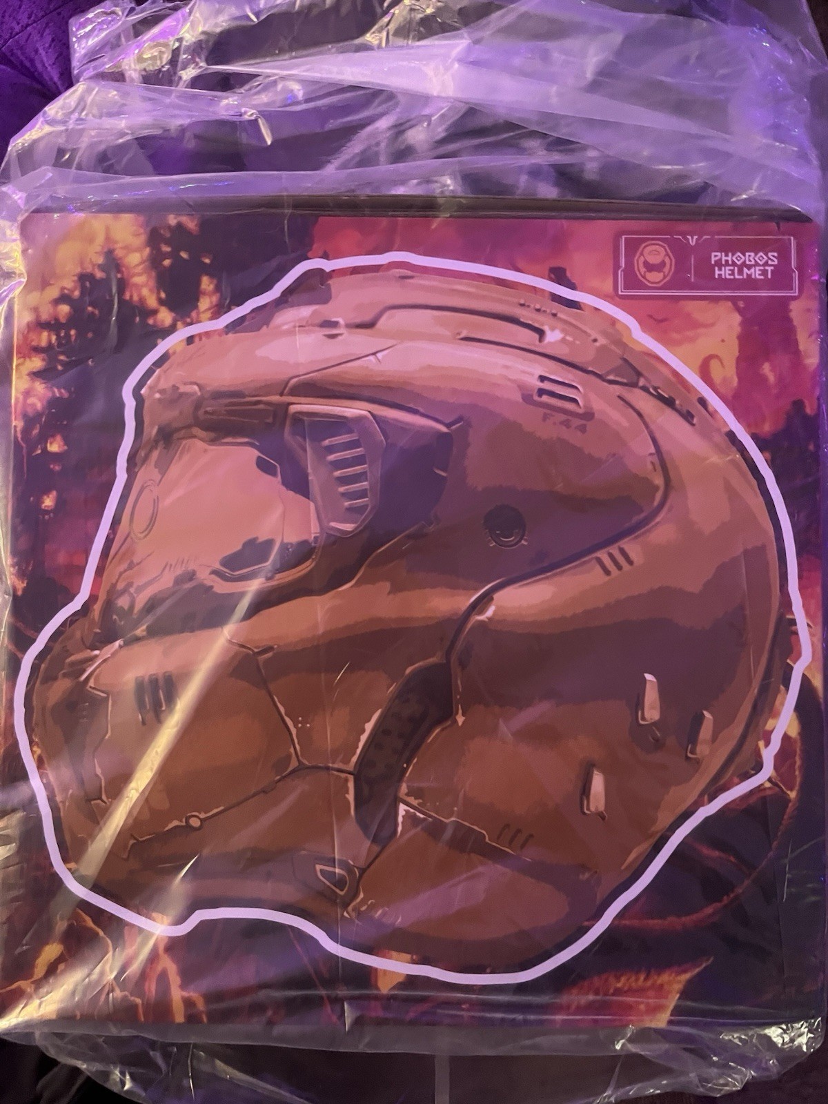 DOOM Eternal Phobos Helmet Collectors Edition